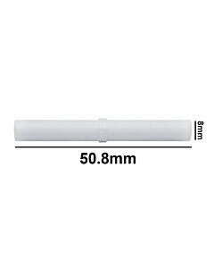 Bel-Art Spinbar Teflon Cylindrical Magnetic Stirring Bar; 50.8 X 8mm, White