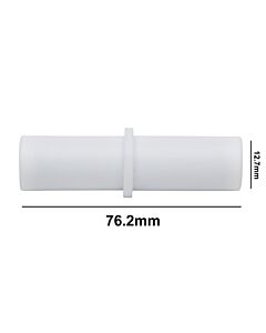 Bel-Art Spinbar Teflon Cylindrical Magnetic Stirring Bar; 76.2 X 12.7mm, White