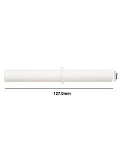 Bel-Art Spinbar Teflon Cylindrical Magnetic Stirring Bar; 127.0 X 16mm, White