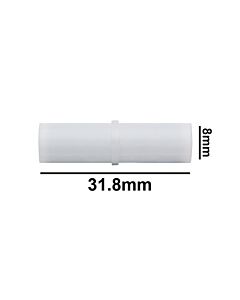 Bel-Art Spinbar Teflon Cylindrical Magnetic Stirring Bar; 31.8 X 8mm, White
