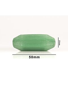 Bel-Art Spinbar Rare Earth Teflon Fluted Octagonal Magnetic Stirring Bar; 50 X 21mm, Green