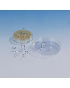 Bel-Art Sterile Cloning Cylinders; 7mm Top X 8mm Bottom O.D., Plastic (Pack Of 50)