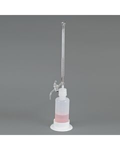 Bel-Art Borosilicate Glass 25ml Automatic Self Zeroing Burette; 500ml Reservoir