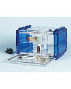 Bel-Art Secador Clear 4.0 Horizontal Auto-Desiccator Cabinet; 120v, 1.9 Cu. Ft.