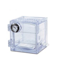 Bel-Art Lab Companion Clear Polycarbonate Cabinet Style Vacuum Desiccator; 11 Liter