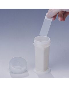 Bel-Art Coplin Staining Jar; 10 Slide Capacity, 5.3cm D Opening, Plastic