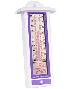 Bel-Art H-B Durac Probeless Electronic Indoor/Outdoor Thermometer; -40/50c (-40/122f)