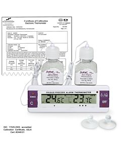 Bel-Art H-B Frio Temp Calibrated Dual Zone Electronic Verification Thermometer; -40/70c (-40/158f), General Calibration