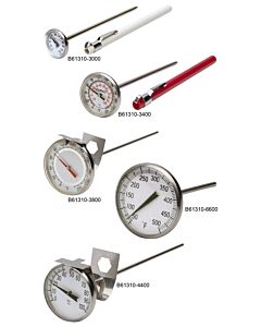 Bel-Art, H-B Durac Bi-Metallic Thermometer; 0 To 250c, 25mm Dial