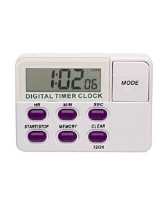 Bel-Art, H-B Durac Single Channel Electronic Timer With Memory And Clock And Certificate Of Calibration