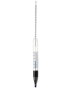 Bel-Art, H-B Durac Safety 0/12 Degree Brix Sugar Scale Combined Form Thermo-Hydrometer