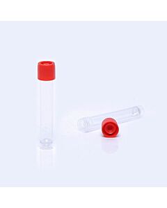 Biologix Sample Collection Tubes, 6ml, Red Caps, Sterile, 1000 Tubes/