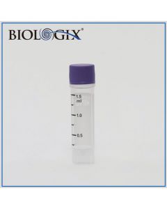 Biologix Cryoking 1.5ml Clear Polypropylene Sterile Cryovials With