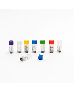 Biologix Cryoking 0.5ml Cryogenic Vials, Pp, External Thread, With 2d Barcoded+ Side Code, Self-Standing,Pp; Autoclavable;White Caps; Gamma Radiation Steriled, Dnase & Rnase Free, Endotoxin Free, Foreign Dna Free, Working Temperature From -196°C To 121°C,