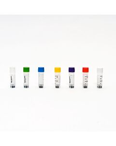 Biologix Cryoking 1.0ml Cryogenic Vials, Pp,External Thread, With 2d Barcoded+ Side Code, Self-Standing,Pp; Autoclavable;Red Caps; Gamma Radiation Steriled, Dnase & Rnase Free, Endotoxin Free, Foreign Dna Free, Working Temperature From -196°C To 121°C, 25