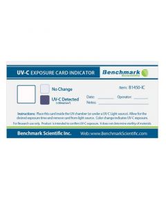 Benchmark Scientific Uvc Indicator Cards, Pack Of 25