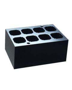 Benchmark Scientific Block, For 8 Cuvettes (12.5x12.5x32mm)