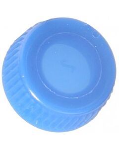 BioPlas 4216r Screw Cap With O-Ring For Microcentrifuge Tubes, Blue, (Pack Of 1000)