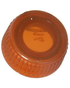 BioPlas 4224r Screw Cap With O-Ring For Microcentrifuge Tubes, Amber, (Pack Of 1000)