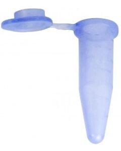 BioPlas 5050-4 Thin Wall Micro Tube With Attached Cap, 0.5ml, Blue, (Pack Of 1000)
