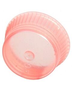 BioPlas 6605 Uni To Flex Safety Caps For 13mm Culture Tubes, Red, (Pack Of 1000)