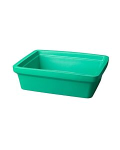 Azenta Trucool Ice Pan Without Lid, Rectangle 9L, Green; 1 Pan