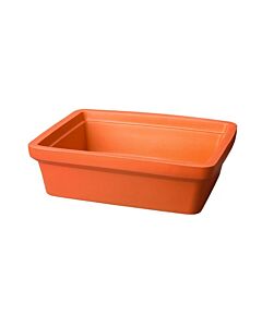 Azenta Trucool Ice Pan Without Lid, Rectangle 9L, Orange; 1 Pan