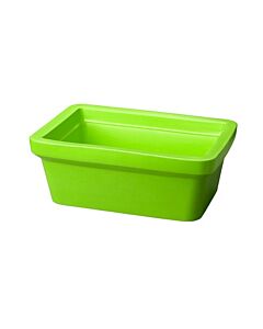 Azenta Trucool Ice Pan Without Lid, Rectangle 4L, Lime Green; 1 Pan