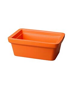 Azenta Trucool Ice Pan Without Lid, Rectangle 4L, Orange; 1 Pan