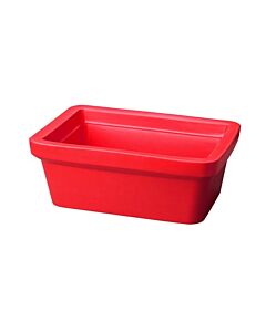 Azenta Trucool Ice Pan Without Lid, Rectangle 4L, Red; 1 Pan