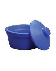 Azenta Trucool Ice Pan With Lid, Round 2.5L, Blue; 1 Pan
