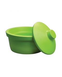 Azenta Trucool Ice Pan With Lid, Round 2.5L, Lime Green; 1 Pan
