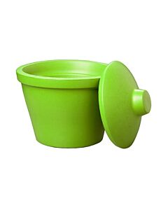 Azenta Trucool Ice Pan With Lid, Round 4L, Lime Green; 1 Pan