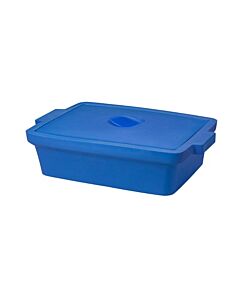 Azenta Trucool Ice Pan With Lid, Rectangle 9L, Blue; 1 Pan