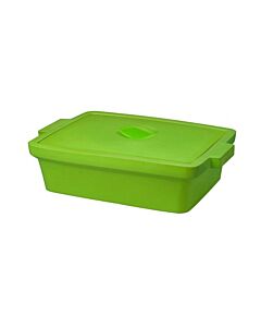 Azenta Trucool Ice Pan With Lid, Rectangle 9L, Lime Green; 1 Pan