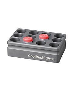 Azenta Coolrack Sv10 Thermoconductive Tube Rack For 12 X 10mL Injectable Cell Therapy Ampules, Gray; 1 Module