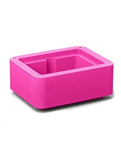 Azenta Coolbox Xt Cooling Workstation Single Capacity Extension Collar, Pink; 1 Collar