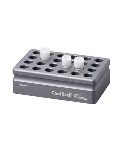 Azenta Coolrack Xt Cft24 Thermoconductive Tube Rack For 24 Cryo Or Facs Tubes, Gray; 1 Module