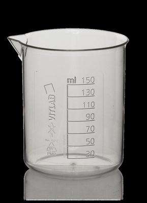 Brandtech Graduated Pitcher, Pp, Molded Graduations, 250ml, Pack Of 12