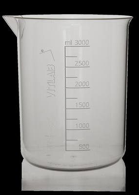 Brandtech Graduated Pitcher, Pp, Molded Graduations, 50ml, Pack Of 24