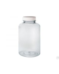 Qorpak 4oz (120ml) Clear Heavyweight Pet Bottle w/38-400 Neck Finish, Bottle Only
