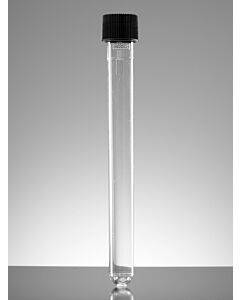 Corning Falcon 19 mL Round Bottom Polystyrene Test Tube, with Screw Cap, Sterile, Individually Wrapped, 500/Case