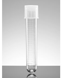 Corning Falcon 14 mL Round Bottom Polystyrene Test Tube, with Snap Cap, Sterile, 125/Pack, 1000/Case