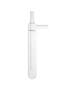 Chemglass Life Sciences Vacuum Trap, 25mm Body Od X 200mm Body Length, 10mm Od Side And Inner Tubes