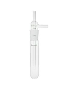 Chemglass Life Sciences Vacuum Trap, Complete, Trap Bottle 32mm Od X 200mm Overall Length, 10mm Od Side And Inner Tubes, 29/42 Jt.