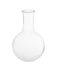 Chemglass Life Sciences 25ml Glassblowers Round Bottom Flask Blank