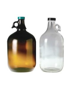 Chemglass Life Sciences Bottle, Jug, Large Capacity,Clear, 1920ml/0.5 Gallon,38-400 Thread