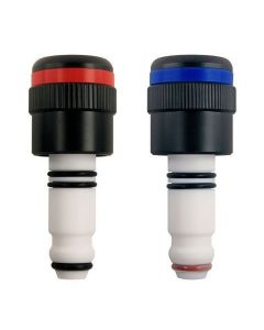 Chemglass Life Sciences 0-14mm Stem And Control Knob, Red Band Indicator For High Temperature Applications