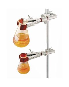 Chemglass Life Sciences Clamp, Two-Prong Swivel, Medium