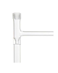 Chemglass Life Sciences Valve, 0-4mm, 1-Arm, Glass Only